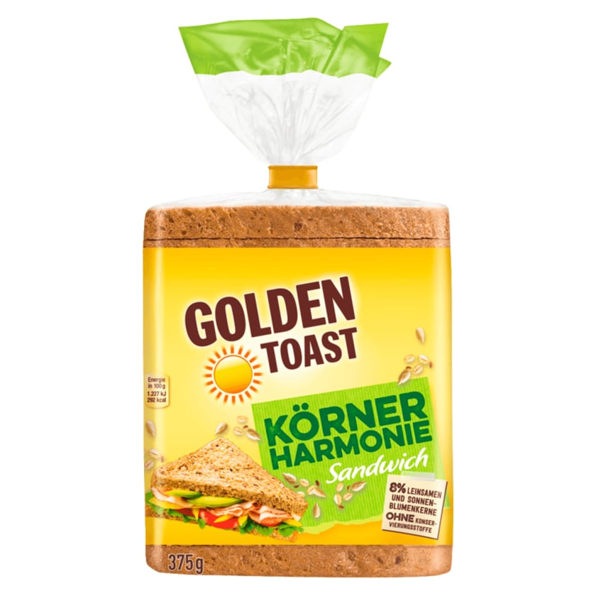 Golden Toast Körnerharmonie Sandwich 375g